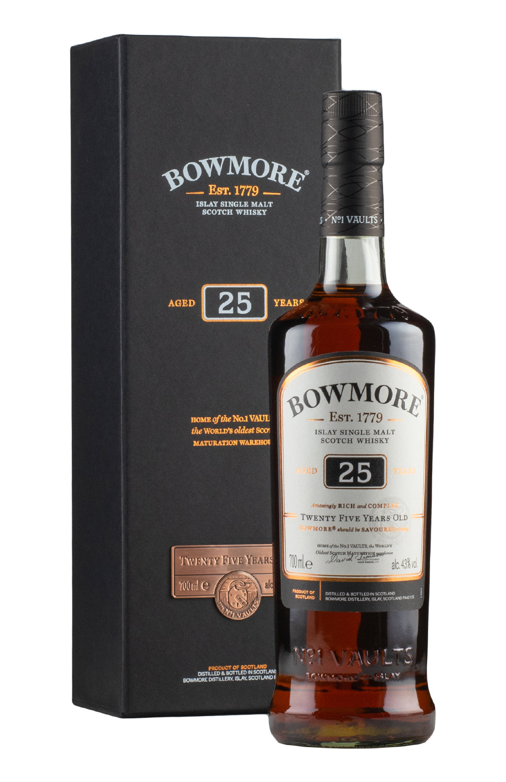 Bowmore 25 Year Old – Hedonism Wines