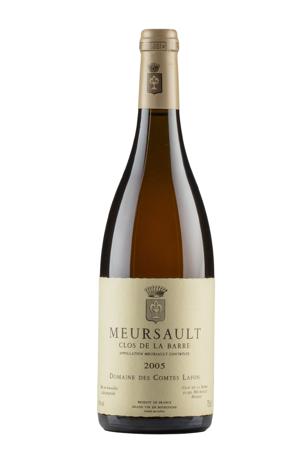 Meursault Clos de la Barre Comtes Lafon 2005