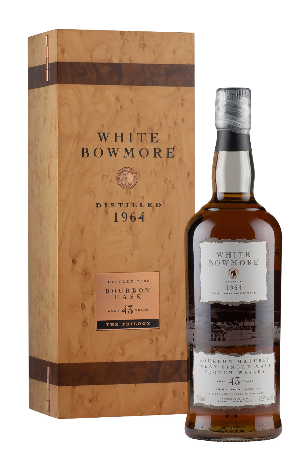 Bowmore 43 Year Old White 1964
