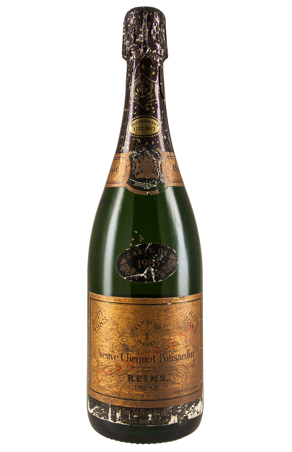 Veuve Clicquot Carte Or 1983