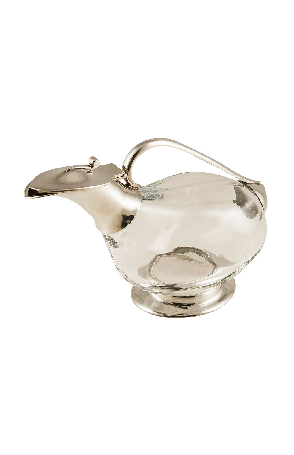 Pewter Duck Decanter