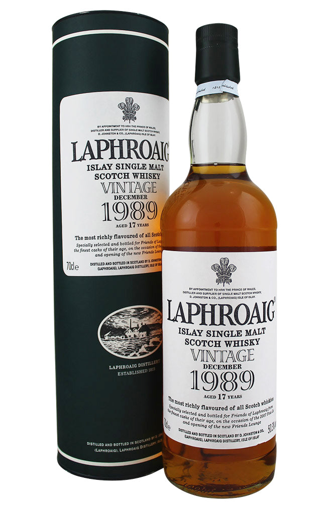 Laphroaig 17 Year Old Feis Ile 2007 1989