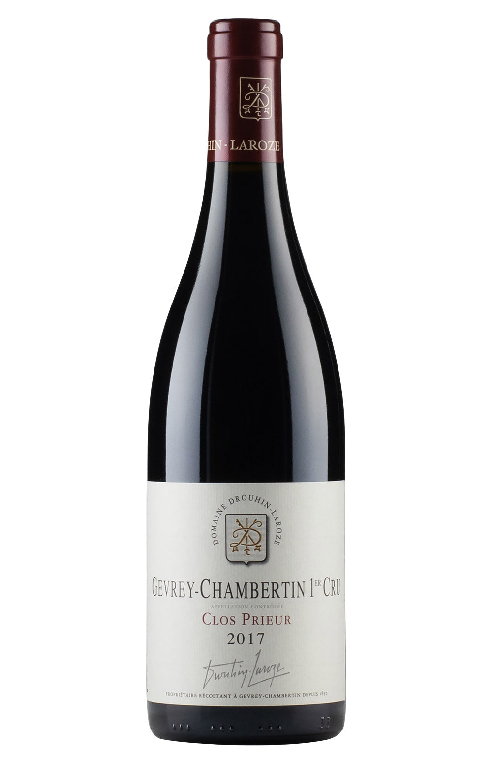 Gevrey Chambertin Clos Prieur Drouhin Laroze 2017