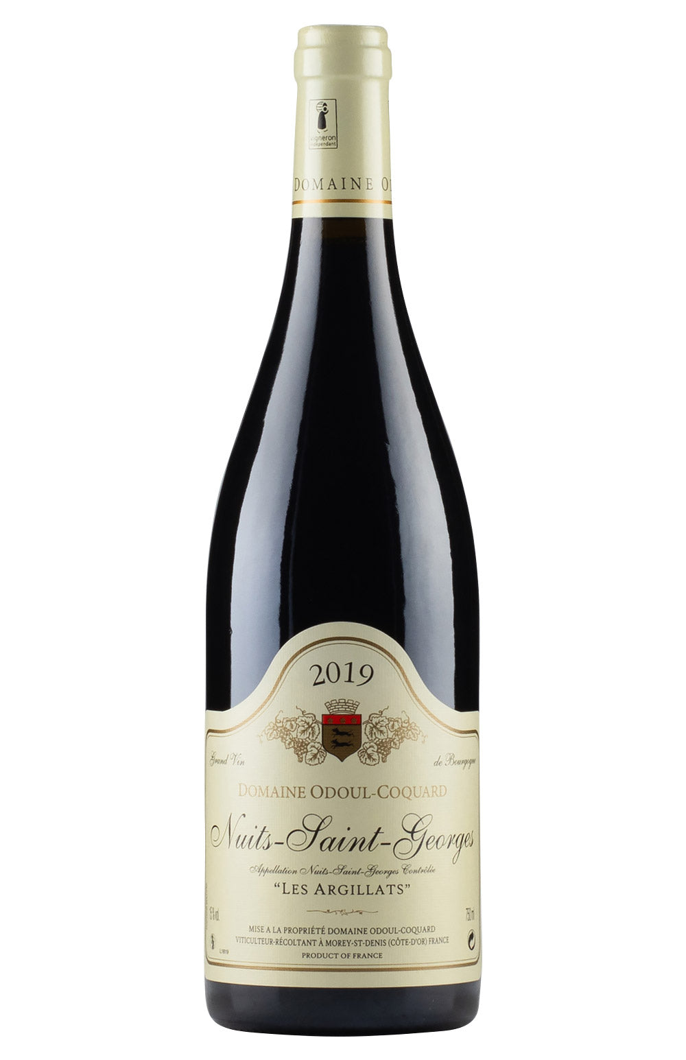 Nuits St Georges Les Argillats Odoul Coquard 2019