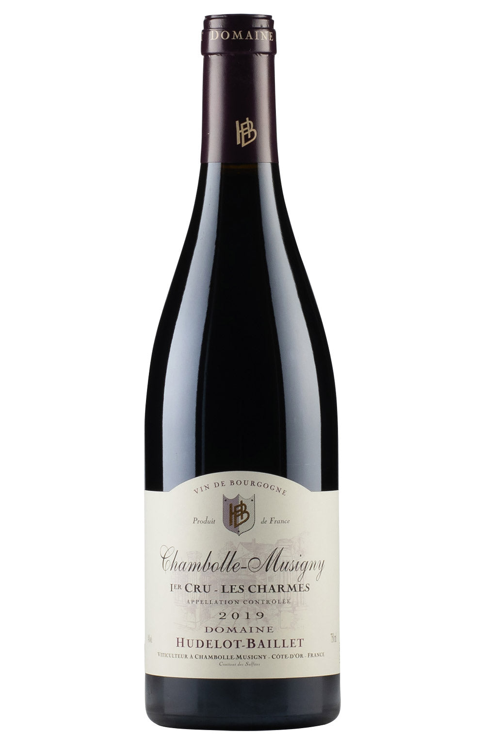 Chambolle Musigny Les Charmes Hudelot Baillet 2019