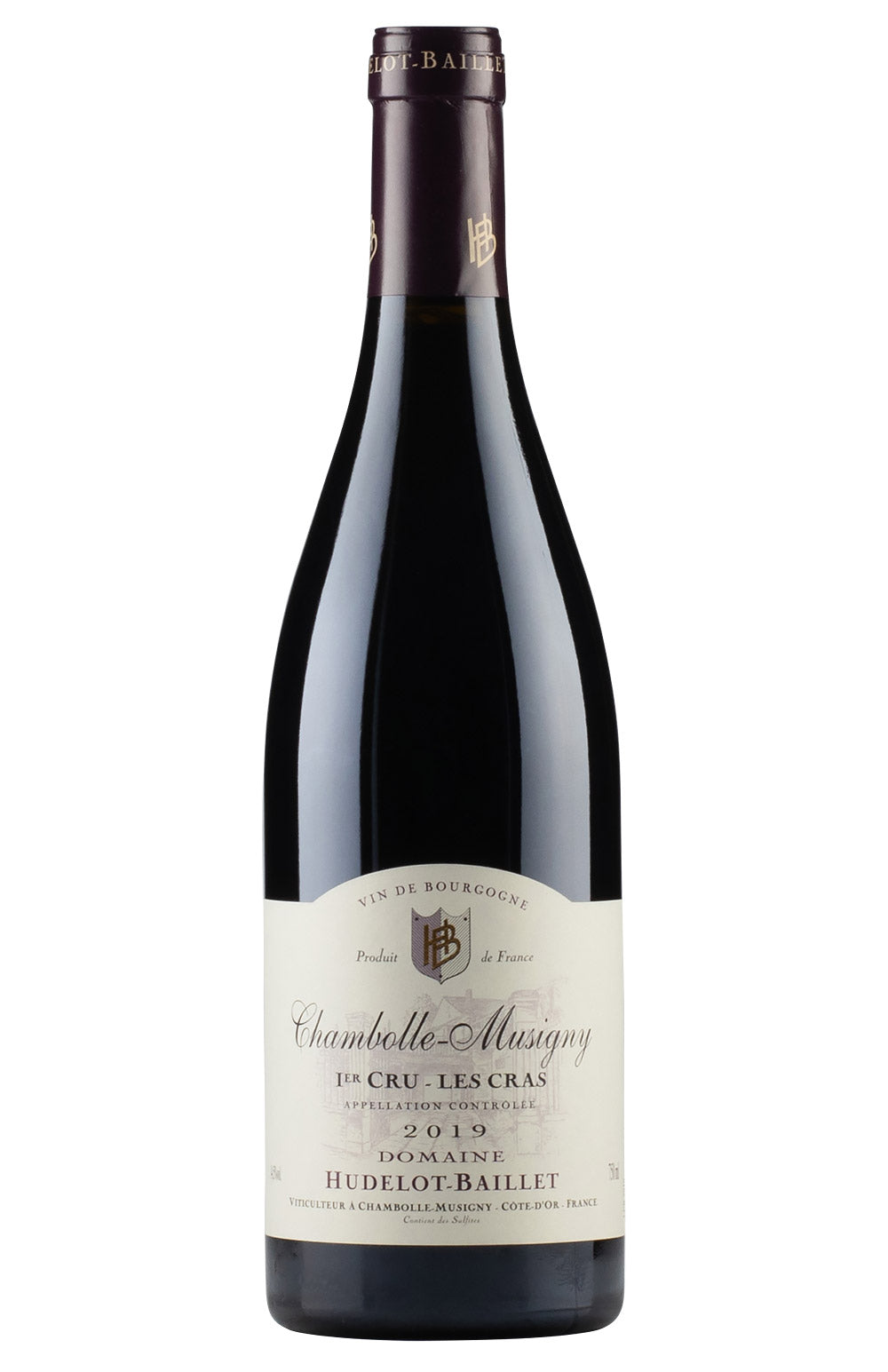Chambolle Musigny Les Cras Hudelot Baillet 2019