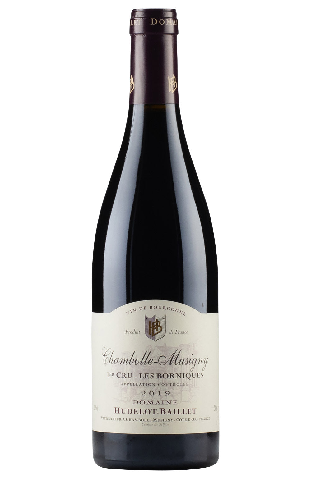 Chambolle Musigny Les Borniques Hudelot Baillet 2019