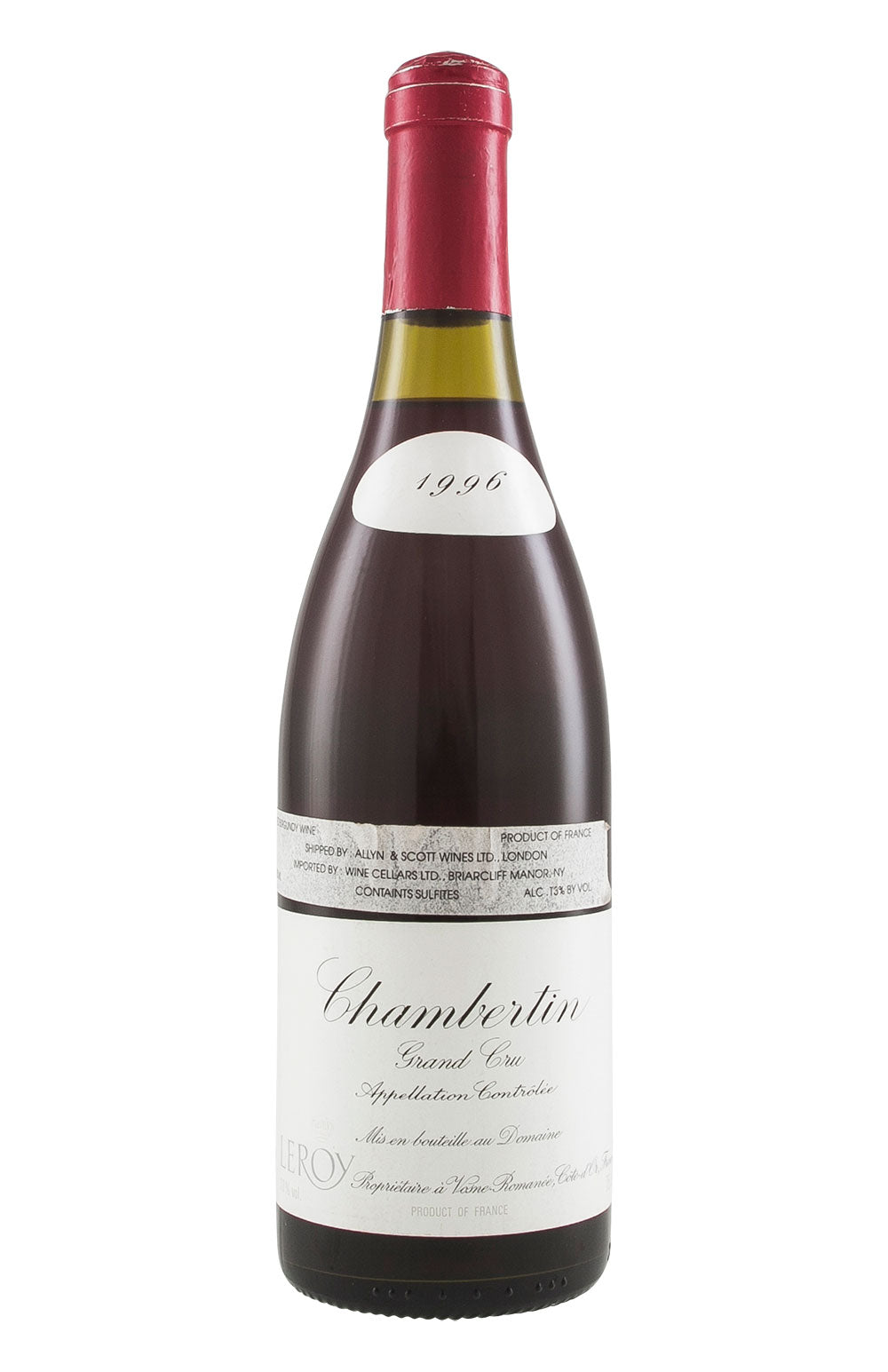 Chambertin Domaine Leroy 1996