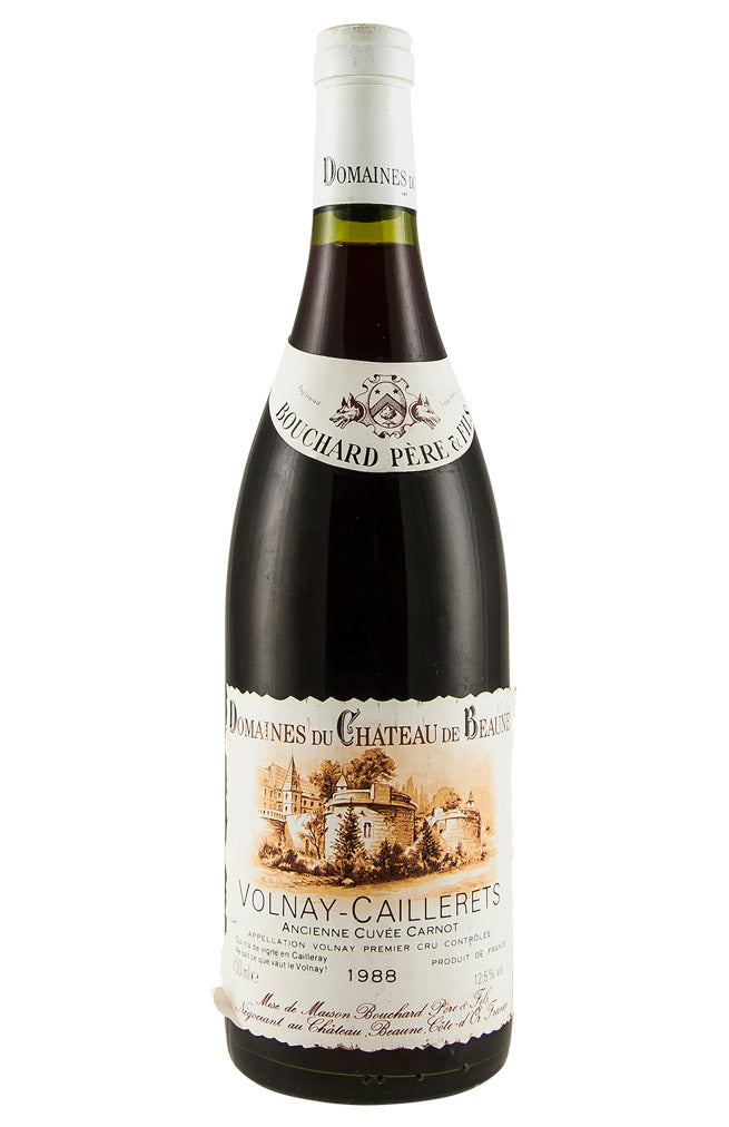 Volnay Caillerets Ancienne Cuvee Carnot Bouchard 1988