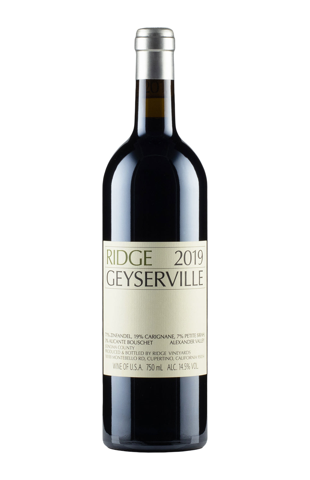Ridge Geyserville 2019