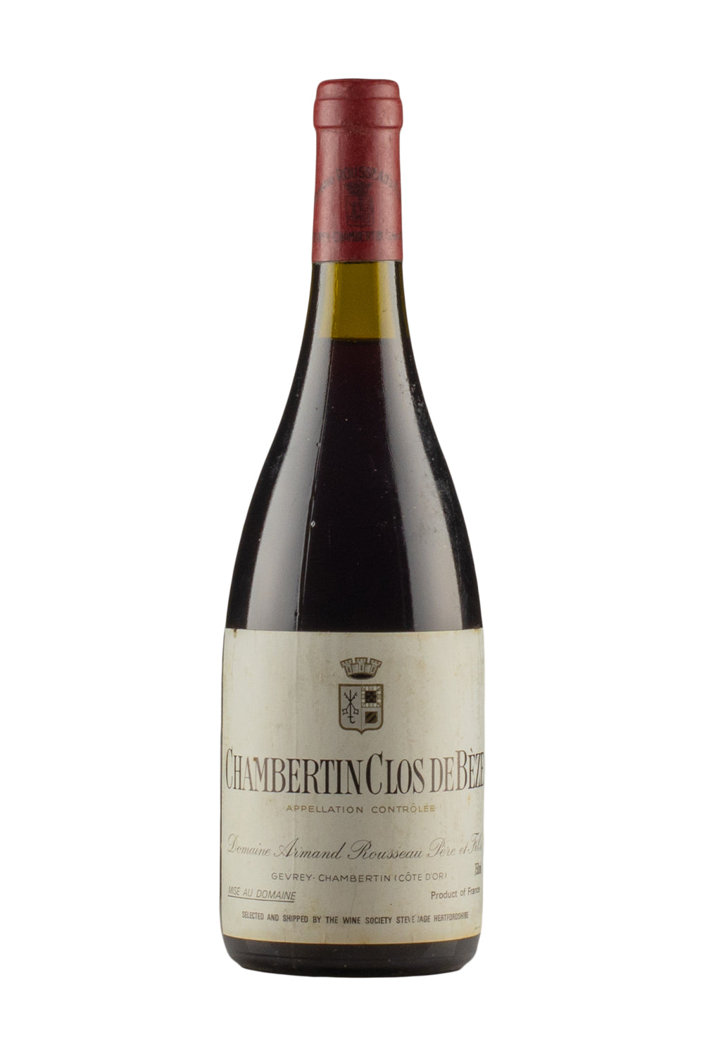 Chambertin Clos de Beze Armand Rousseau (Missing Vintage Tag) 1982