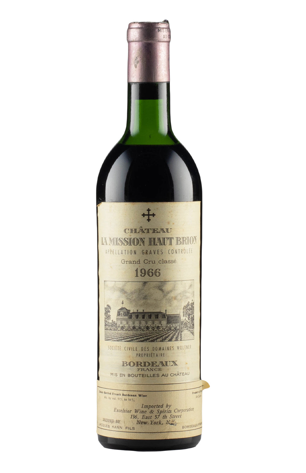 La Mission Haut Brion (Damaged Label) 1966