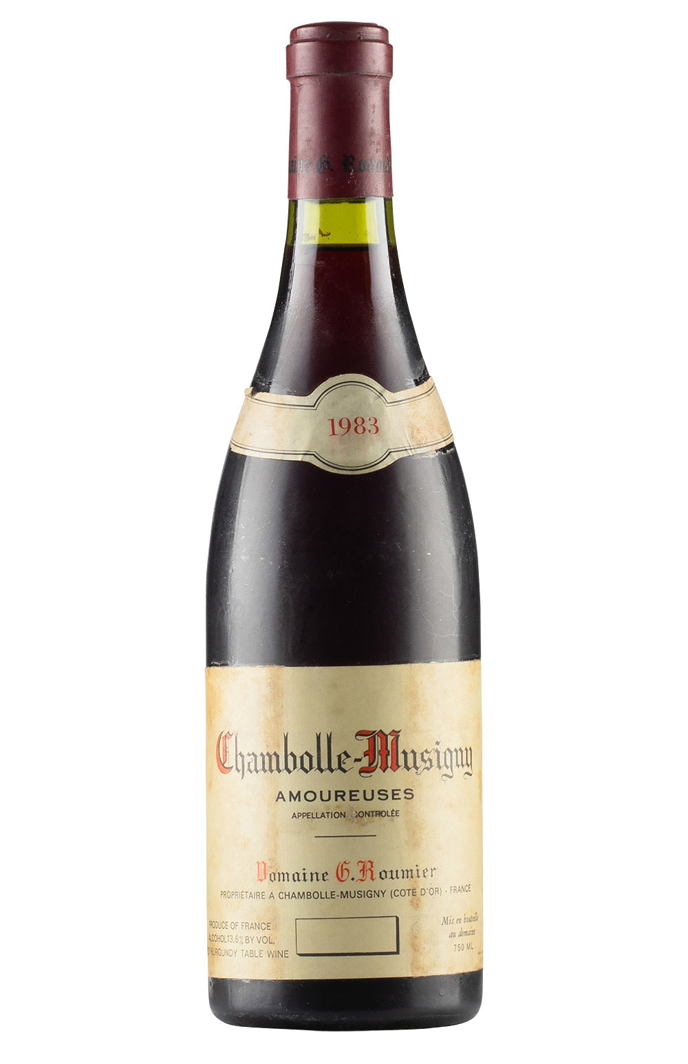 Chambolle Musigny Amoureuses Georges Roumier 1983