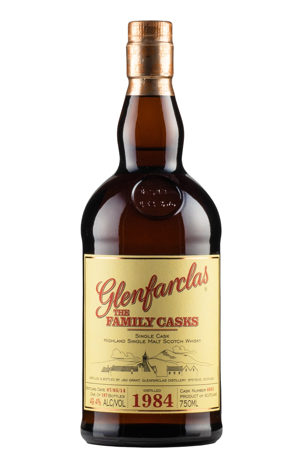 Glenfarclas Family Cask 6033 (No Box) 1984