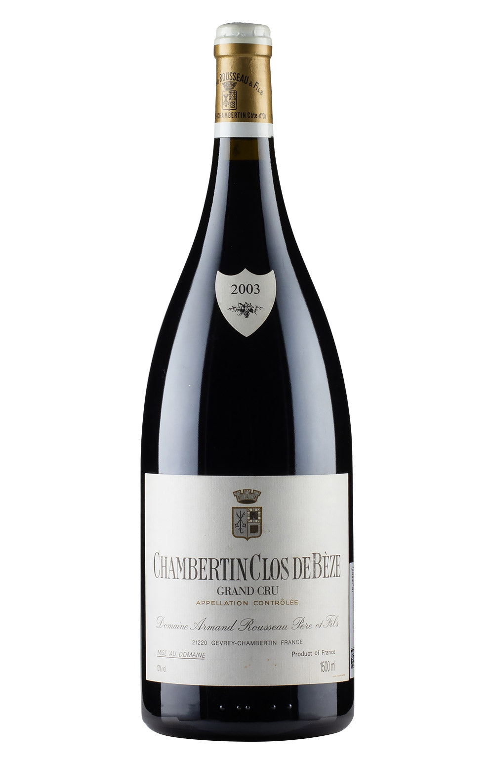 Chambertin Clos de Beze Armand Rousseau Magnum 2003