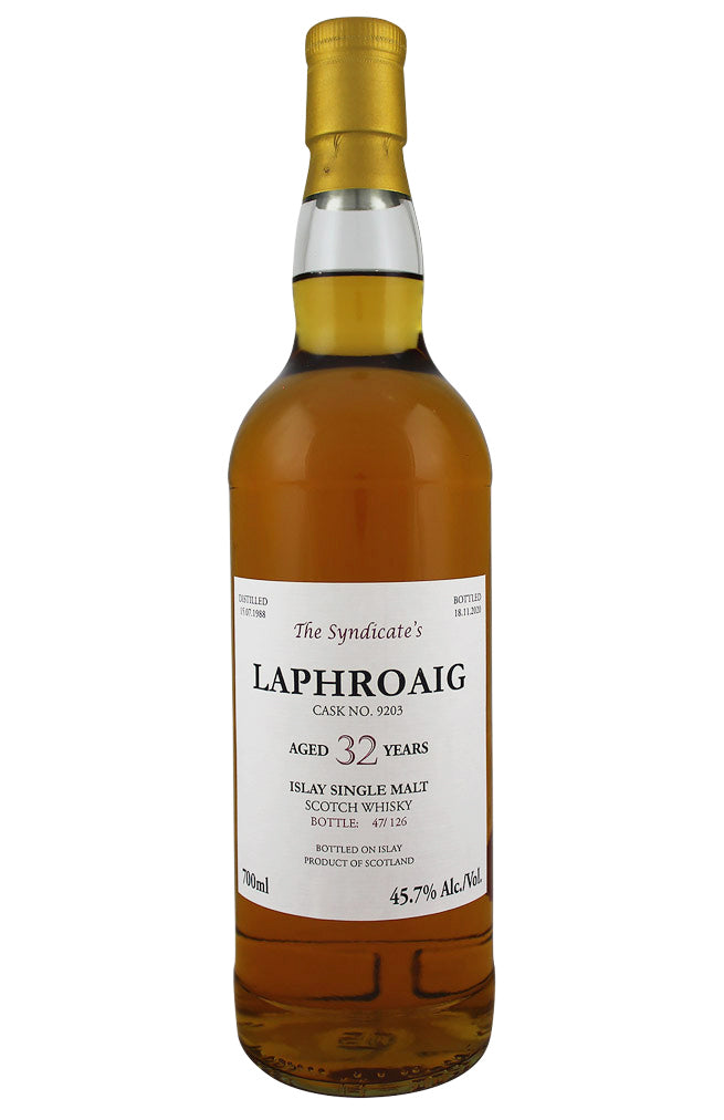 Laphroaig 32 Year Old The Syndicate 1988