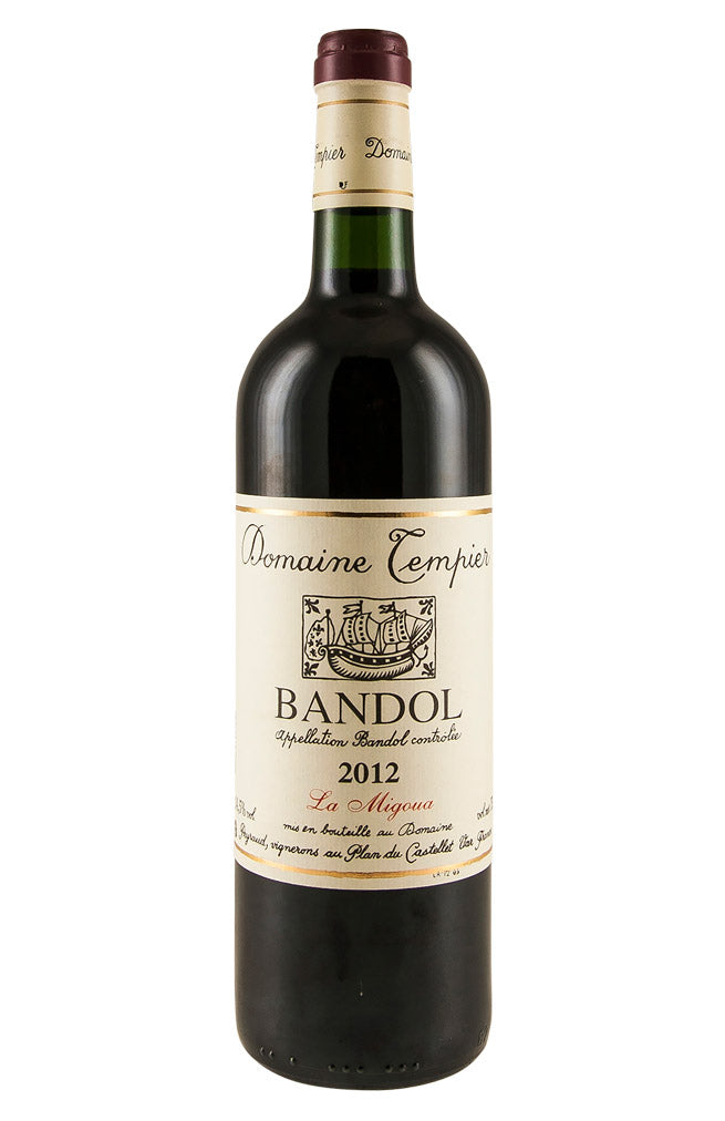 Bandol La Migoua Domaine Tempier 2012