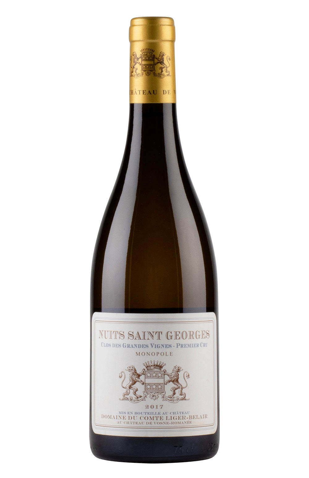 Nuits St Georges Blanc Clos des Grandes Vignes Comte Liger Belair 2017