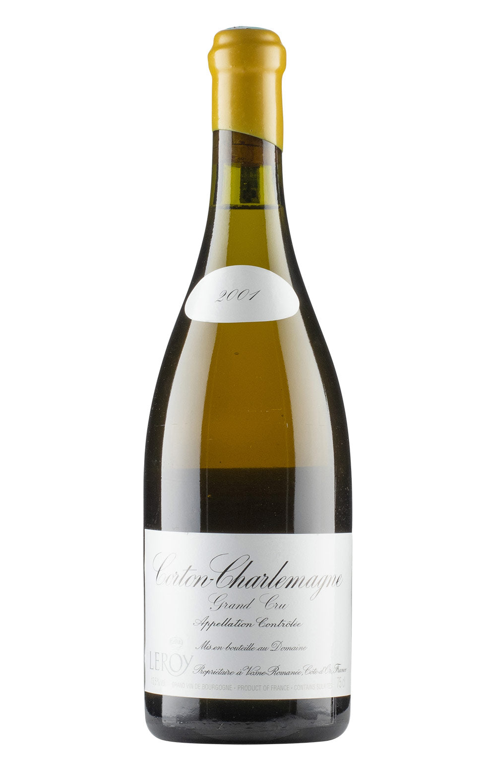 Corton Charlemagne Domaine Leroy 2001