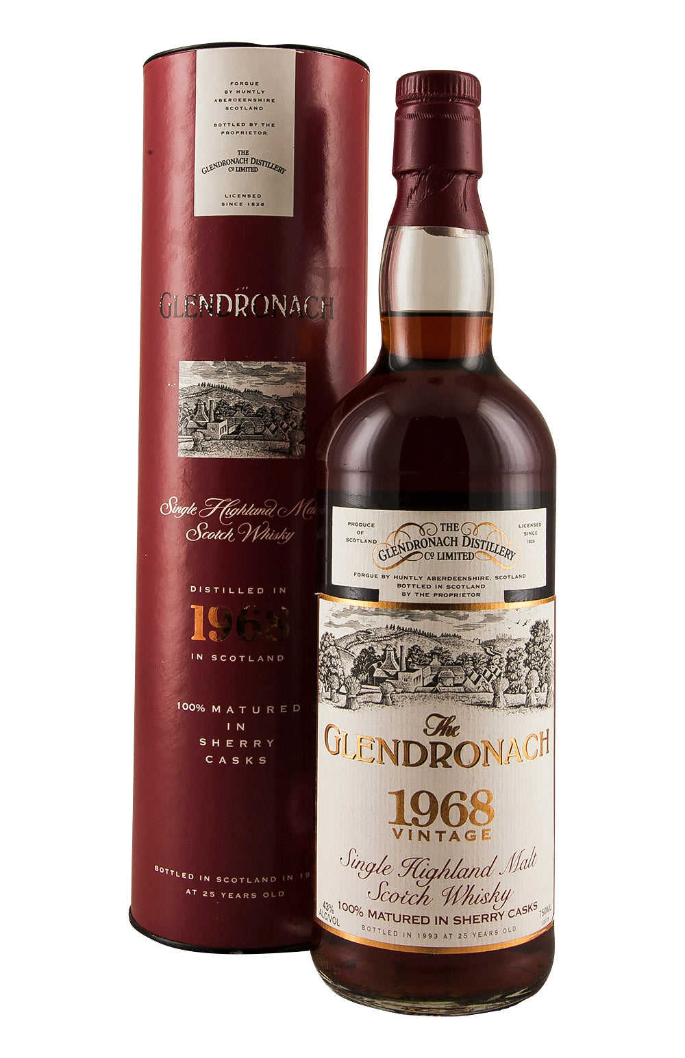 Glendronach 25 Year Old 1968