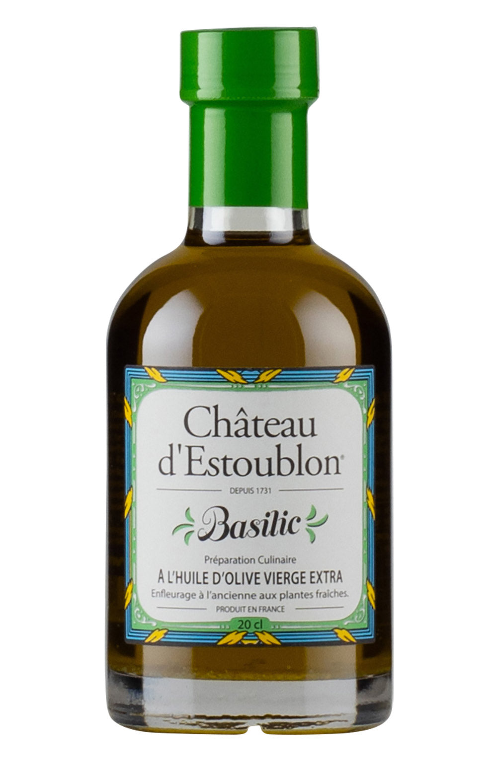 Chateau d`Estoublon Huile d`Olive Basilic