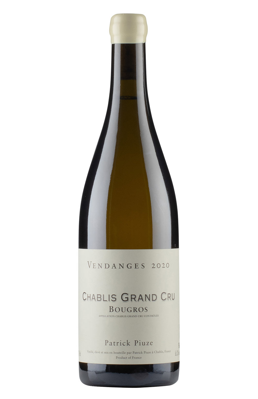 Chablis Bougros Patrick Piuze 2020