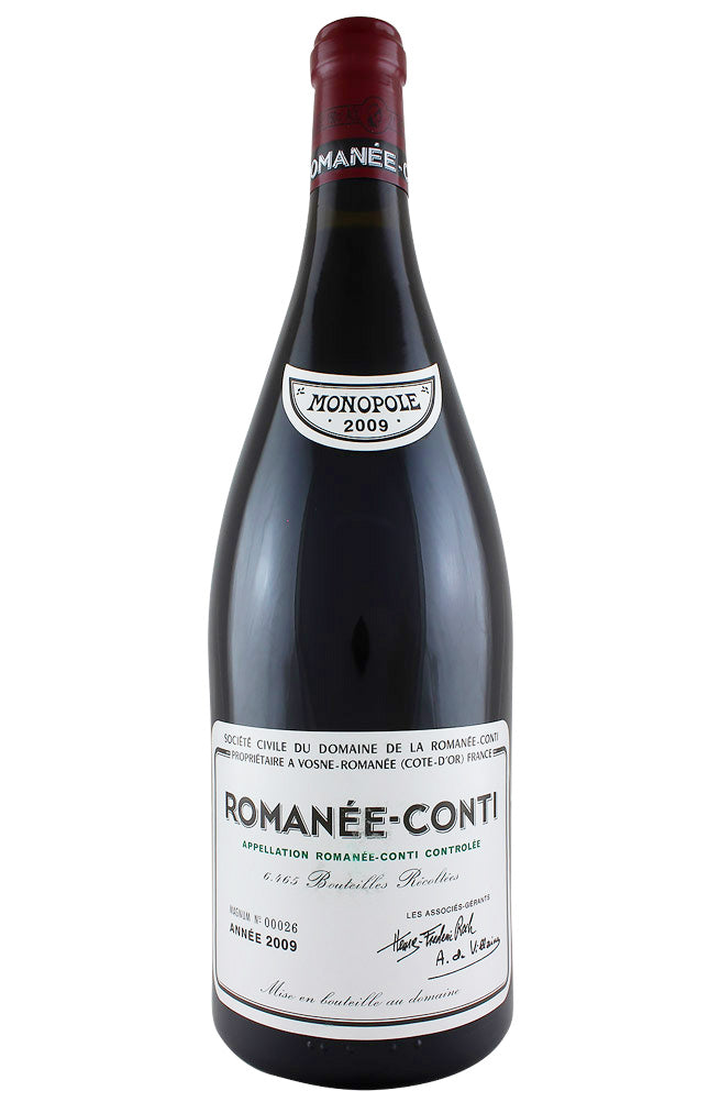 Romanee Conti DRC Three Magnum OWC 2009