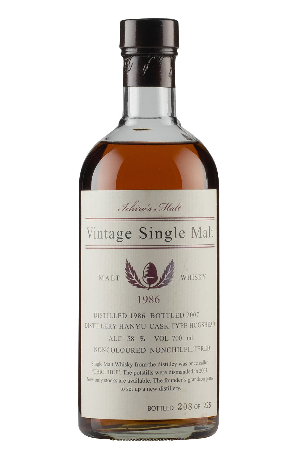 Ichiro`s Malt Hanyu 1986