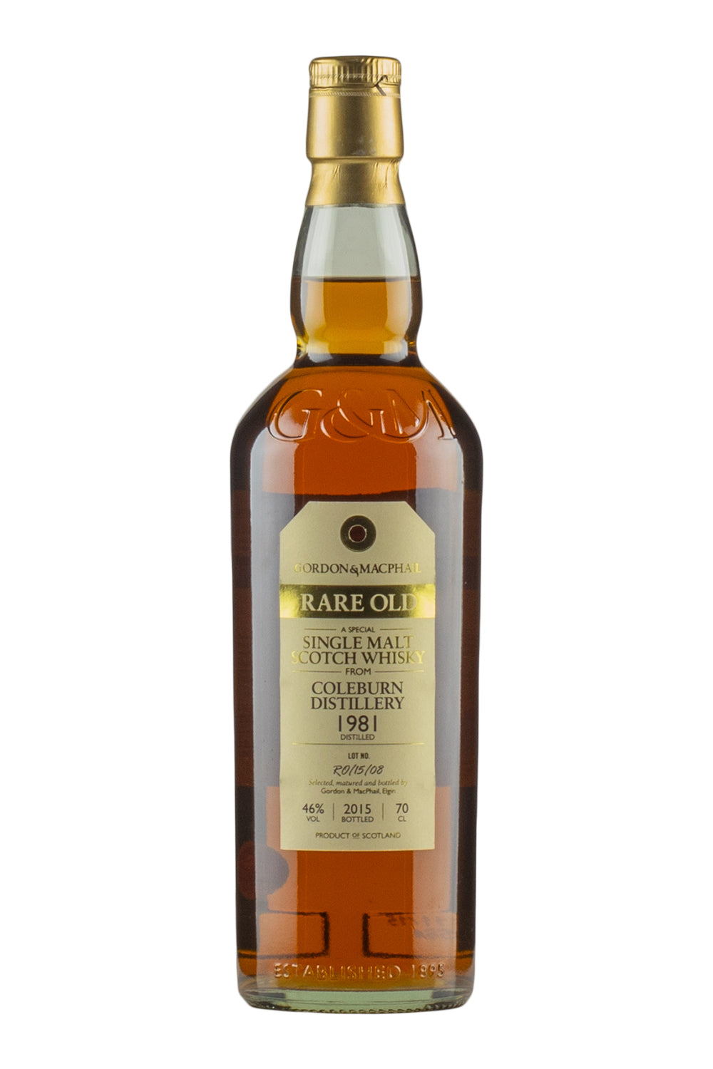 Coleburn Rare Old Gordon & MacPhail 1981