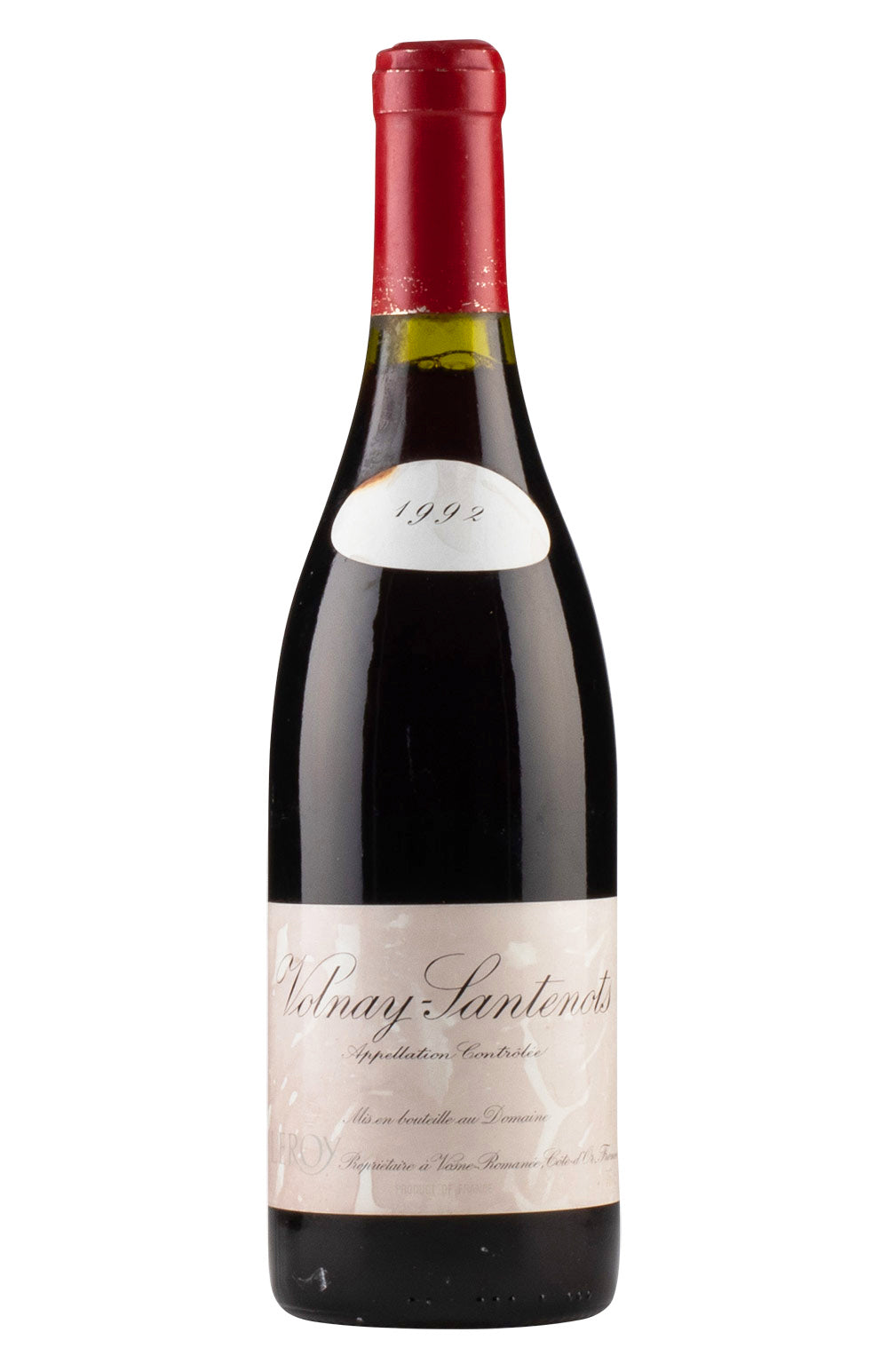 Volnay Santenots Domaine Leroy 1992