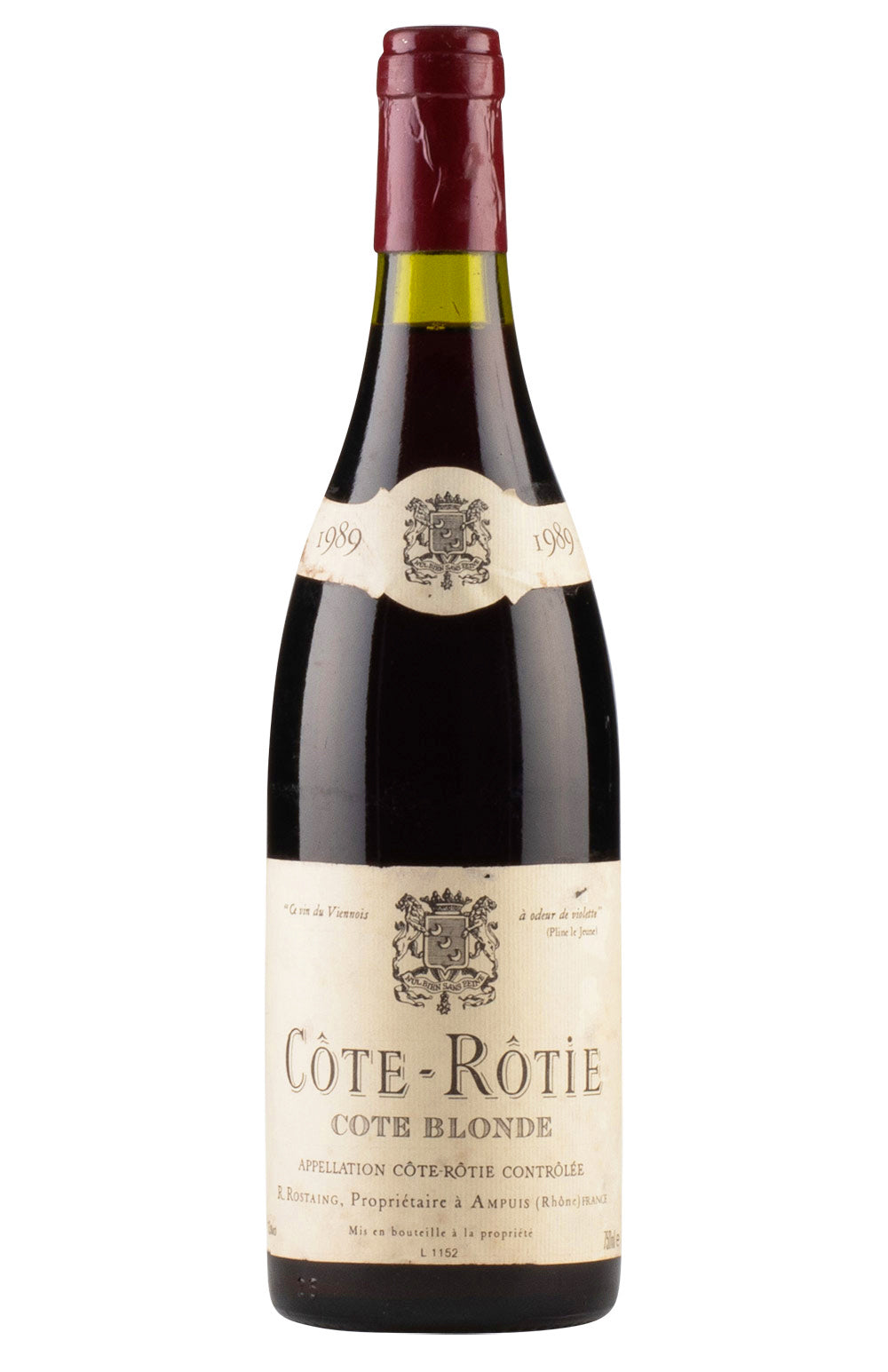 Cote Rotie Cote Blonde Rostaing 1989