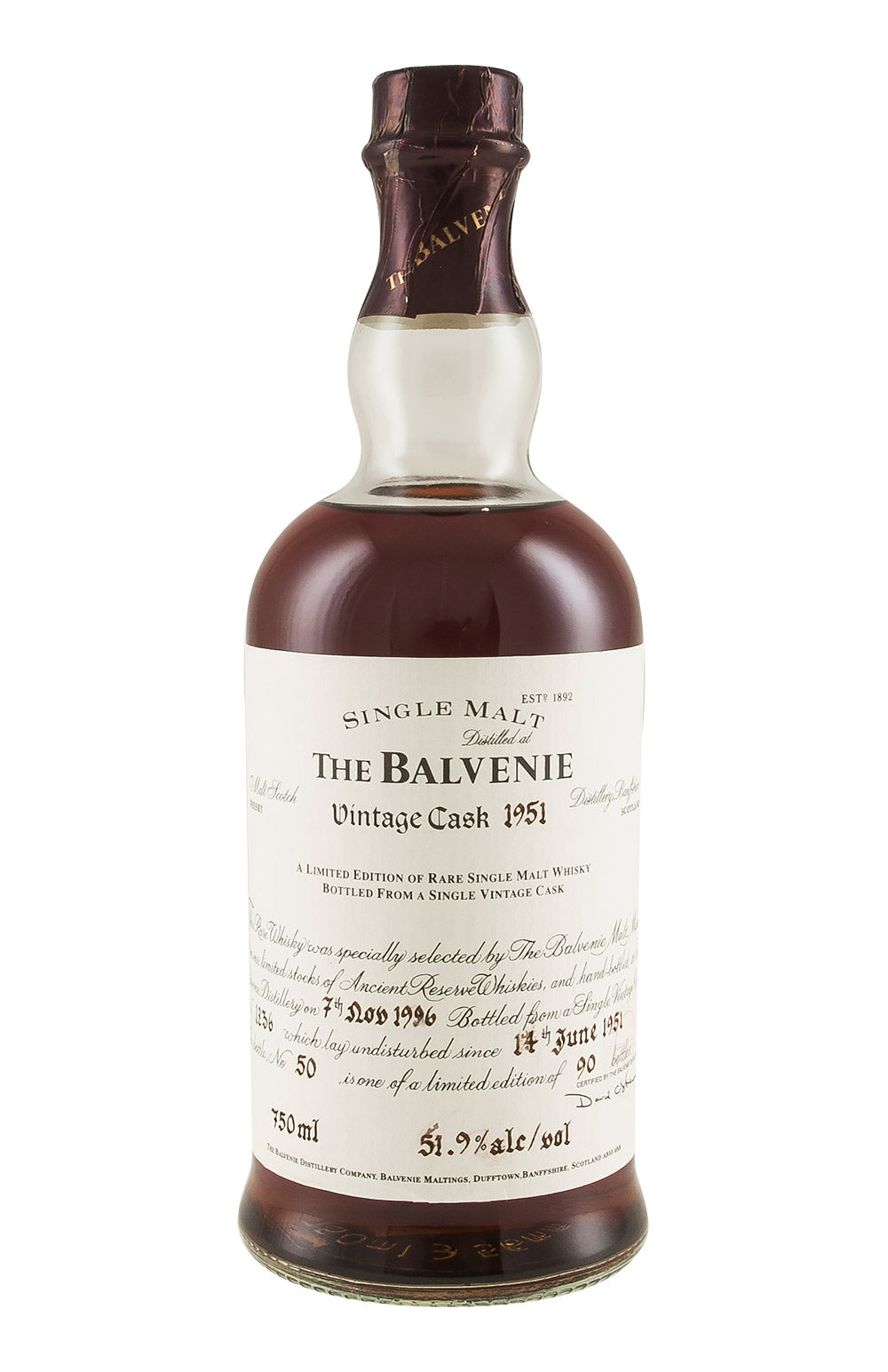 Balvenie Vintage Cask 1951