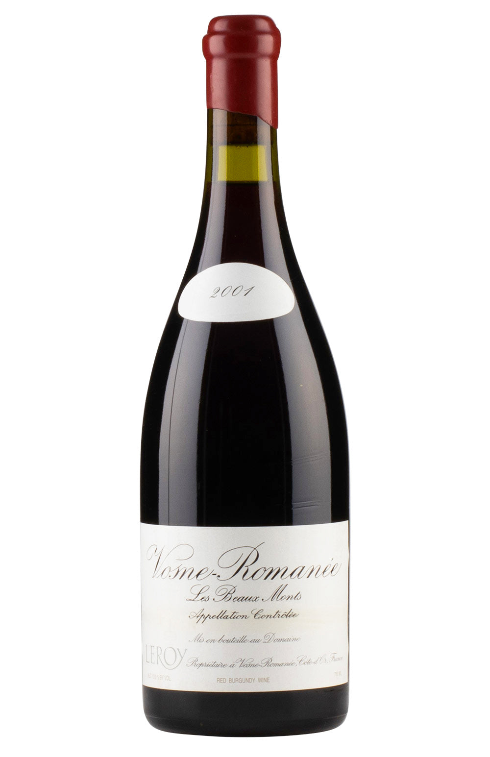 Vosne Romanee Les Beaux Monts Domaine Leroy 2001