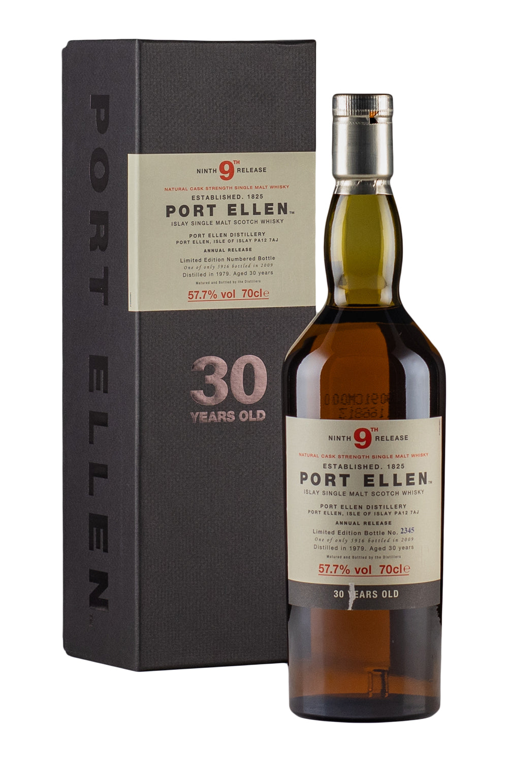 Port Ellen 30 Year Old 9th Release (Bottled 2009) 1979