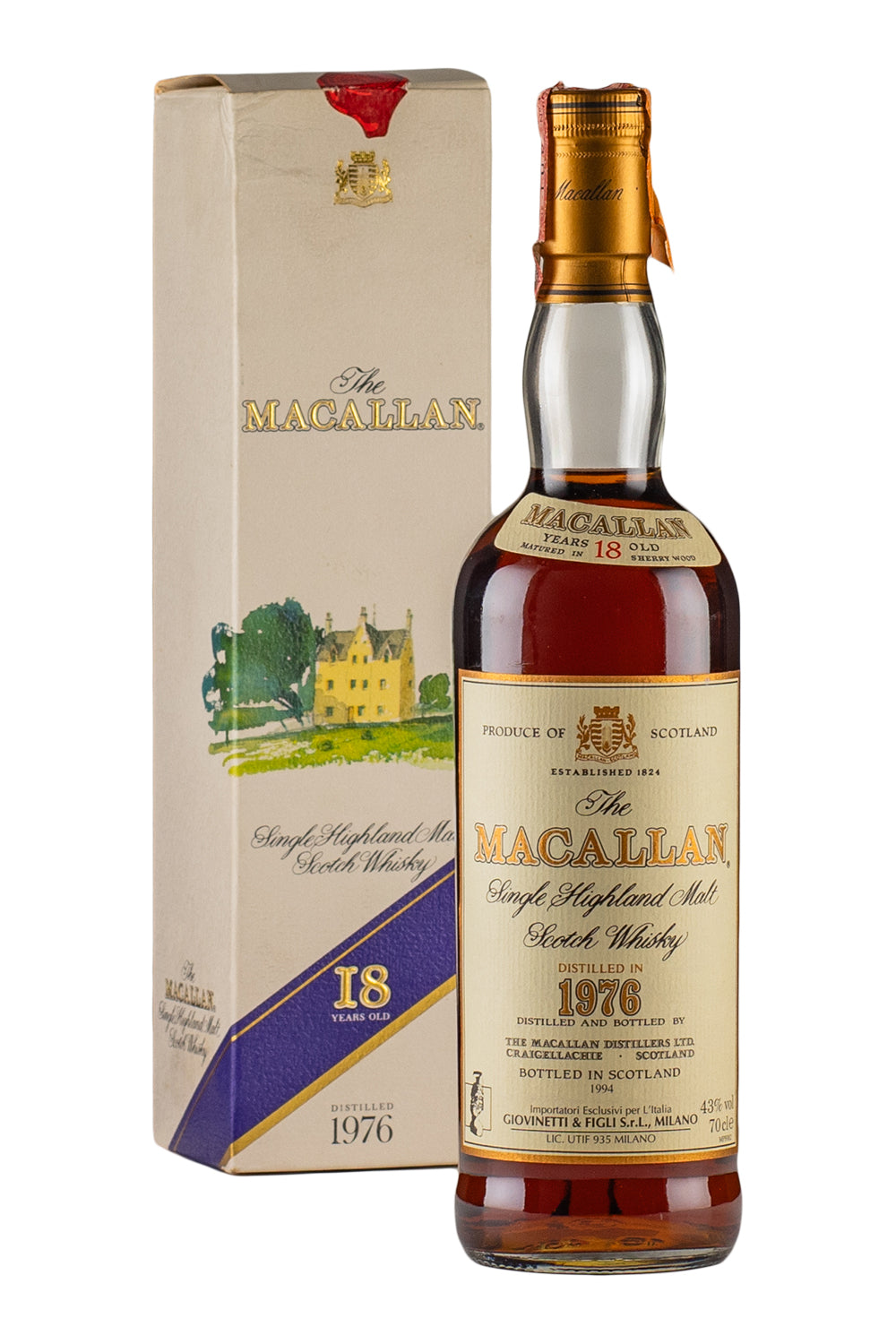 Macallan 18 Year Old (Italian Import) 1976