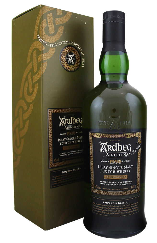 Ardbeg Airigh Nam Beist (Bottled 2007) 1990