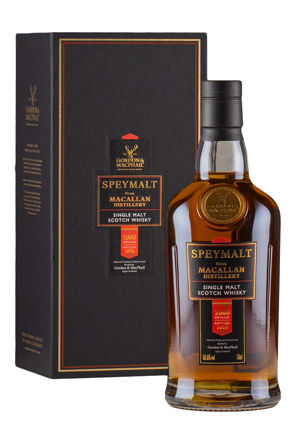 Macallan 25 Year Old Speymalt Cask 3235 Gordon and MacPhail 2000