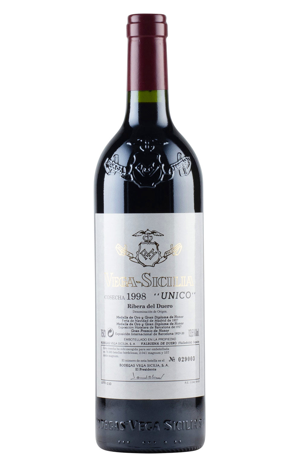 Vega Sicilia Unico 1998