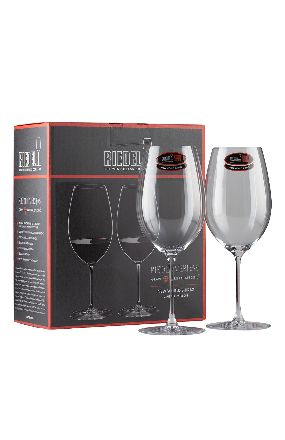 Riedel Veritas New World Shiraz - Two Pack