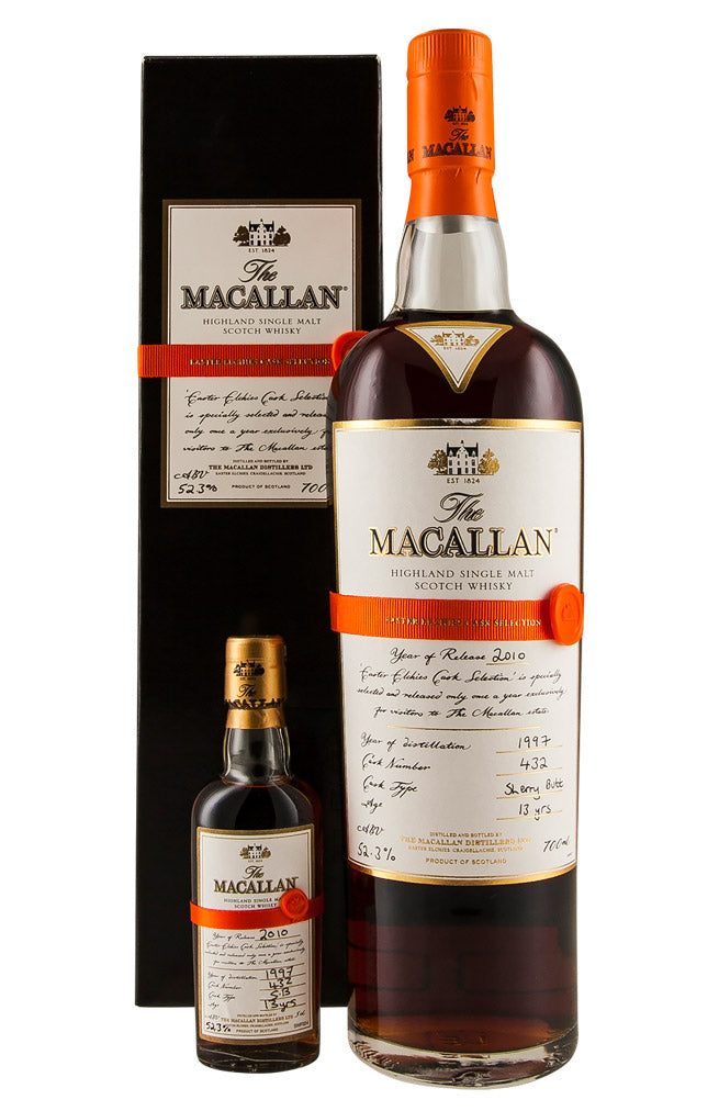 Macallan 13 Year Old Easter Elchies (2010 Release) (With Miniature) 1997