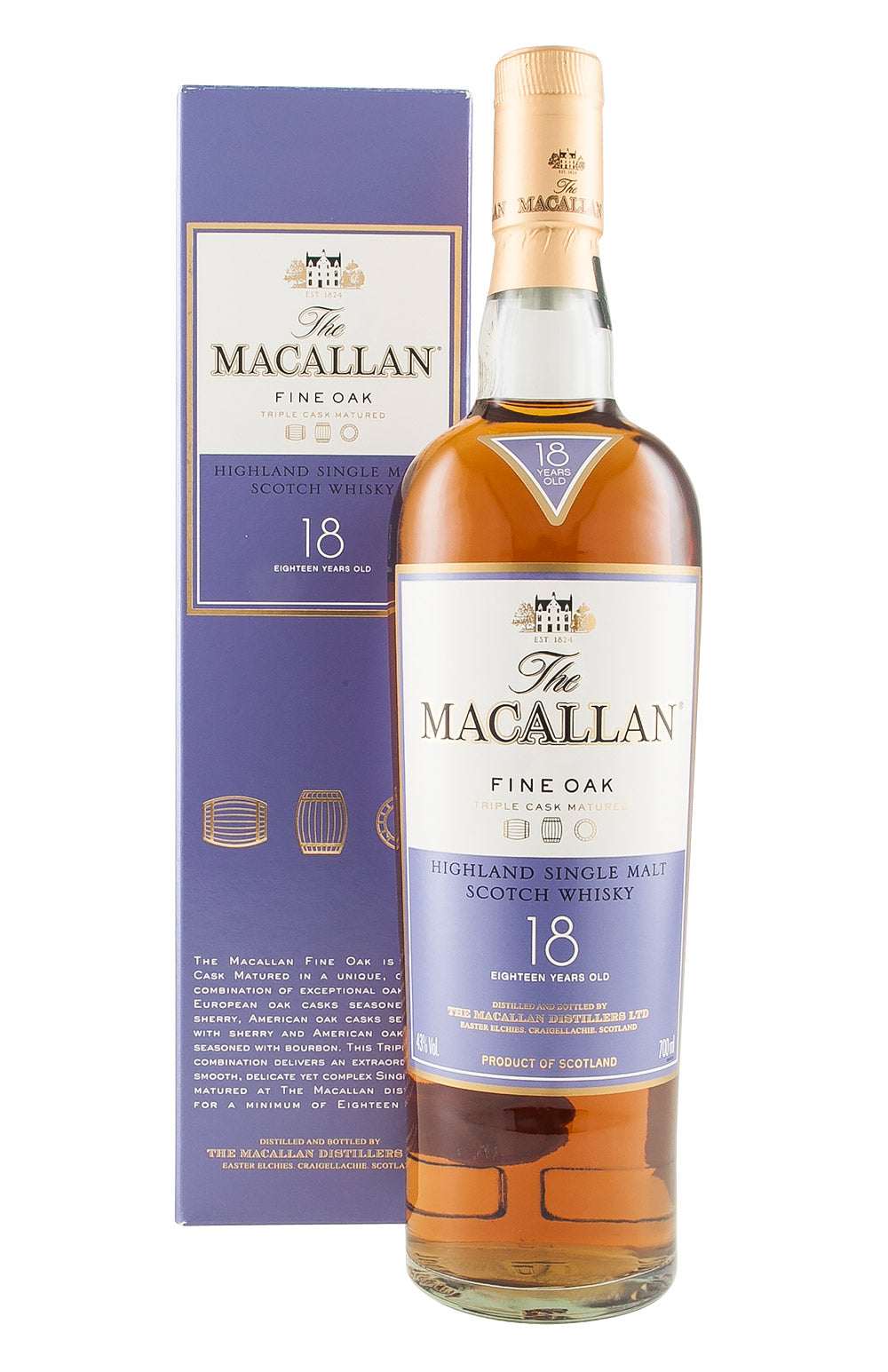 Macallan 18 Year Old Fine Oak