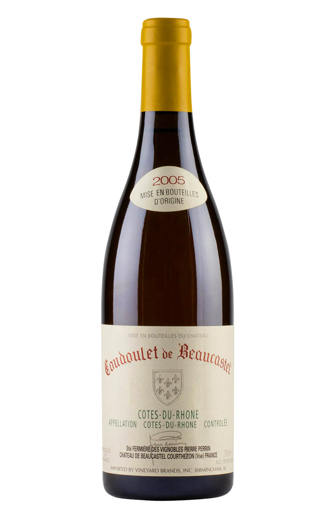 Cotes du Rhone Blanc Coudoulet de Beaucastel 2005