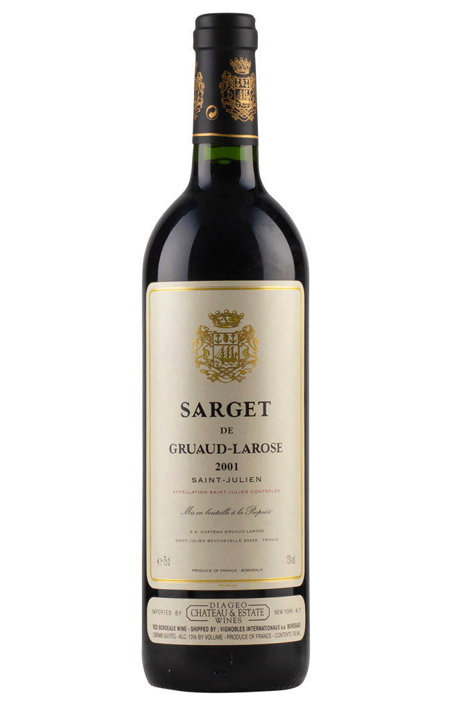 Sarget de Gruaud Larose 2001