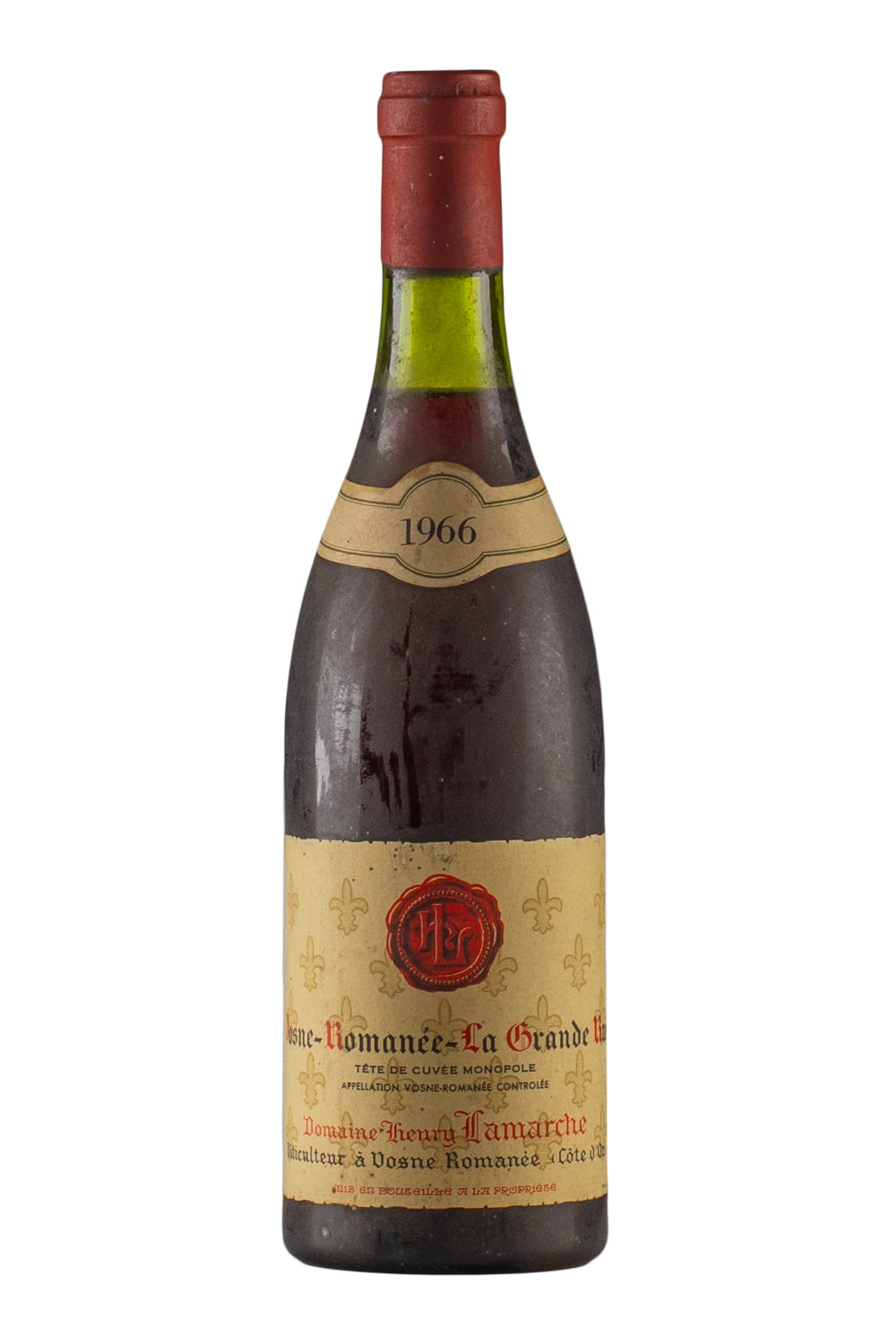 Vosne Romanee La Grande Rue Henry Lamarche 1966