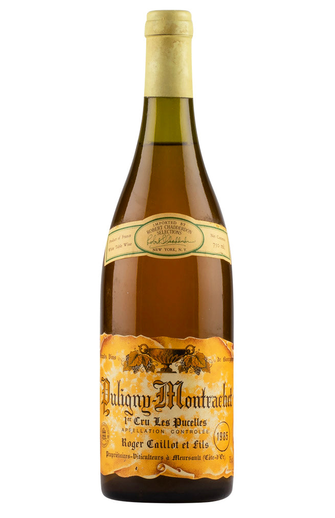 Puligny Montrachet Les Pucelles Roger Caillot 1985