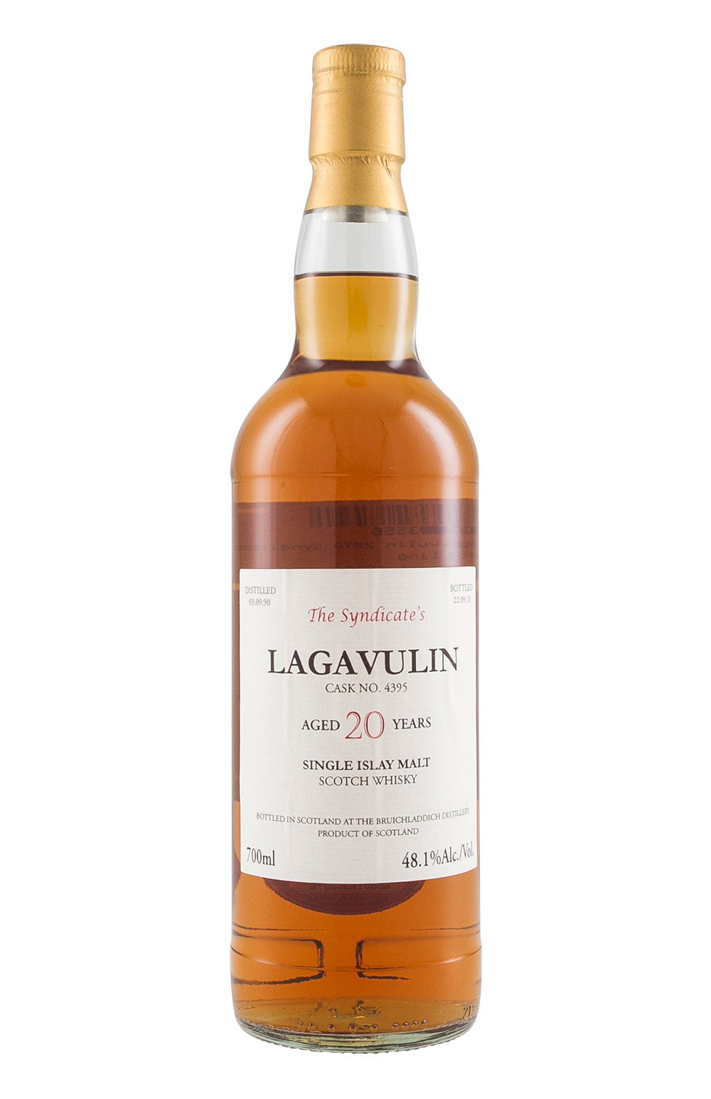 Lagavulin 20 Year Old Syndicate Bottling 1990