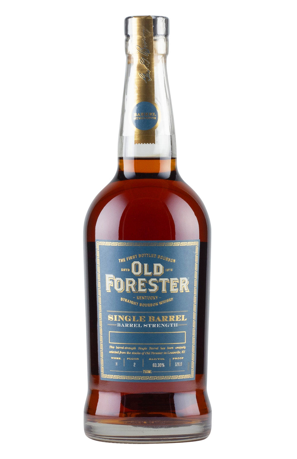 Old Forester Single Barrel for Century Liquor and Wine