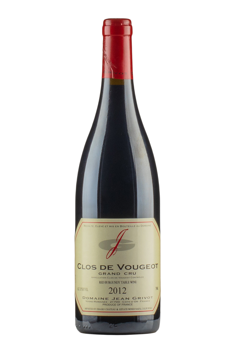 Clos de Vougeot Jean Grivot 2012