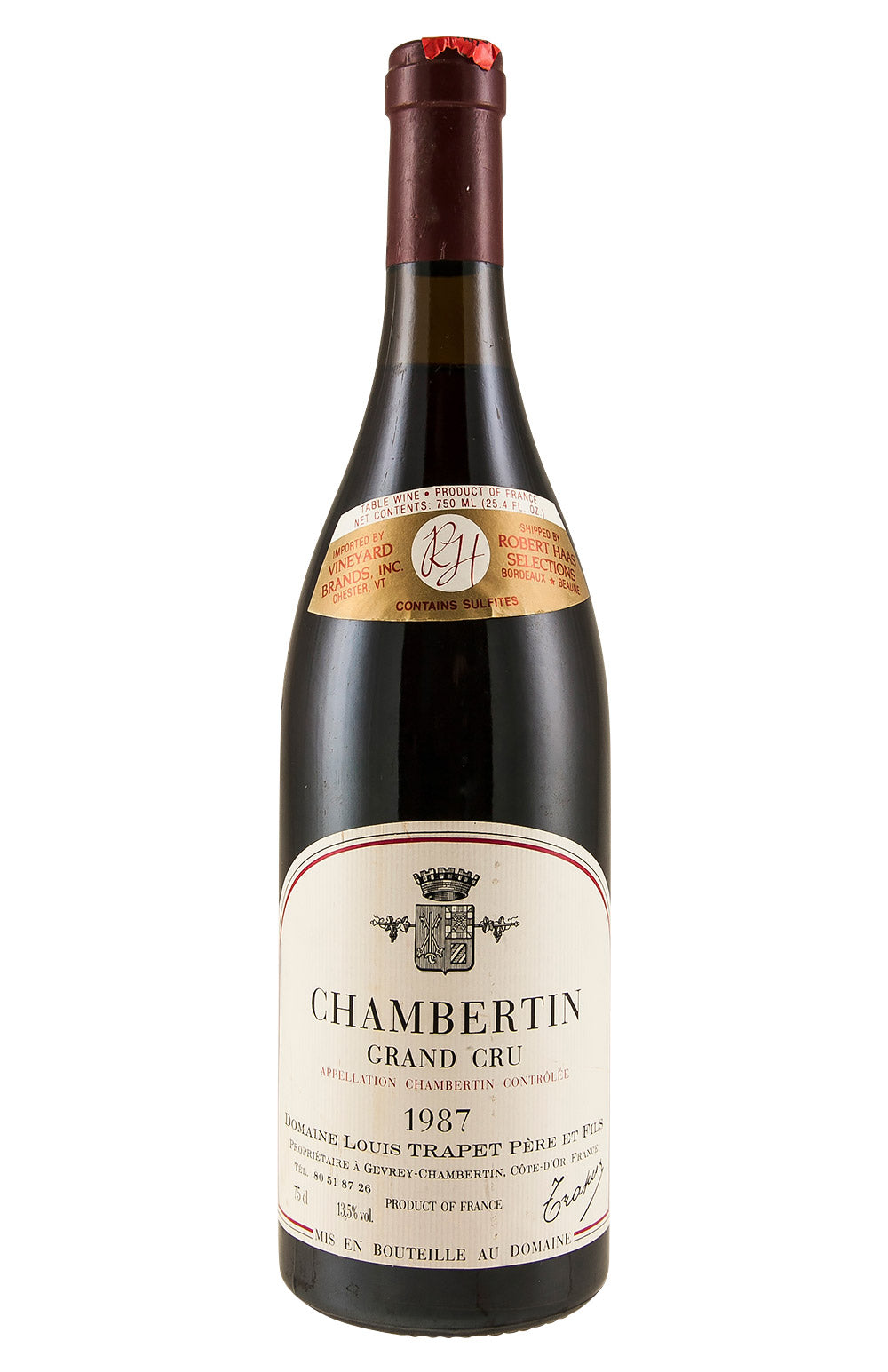 Chambertin Louis Trapet 1987
