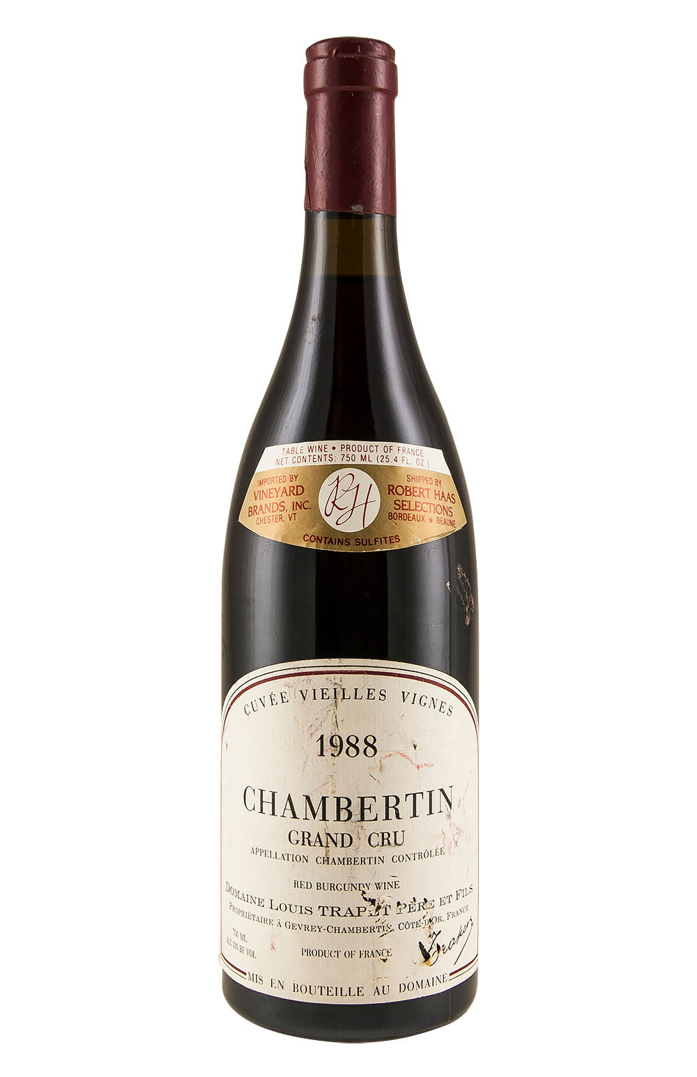 Chambertin Louis Trapet 1988